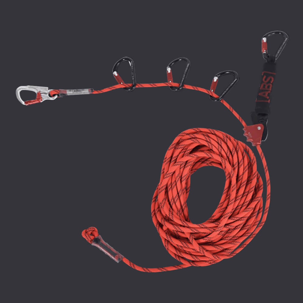 Dočasný lanový systém- Accen- zábradlová lana